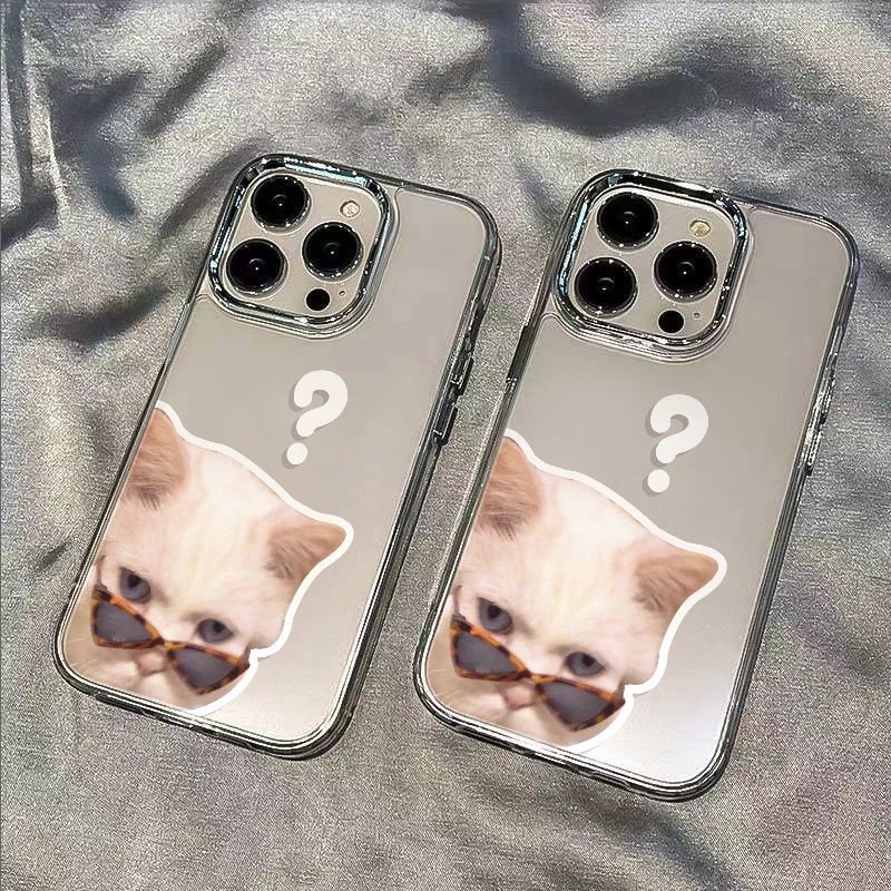 ✅Ốp Điện Thoại Mềm Chống Sốc Hình Mèo Trắng / 8In Cho Iphone12 11xs13 14promax7 4ZF5