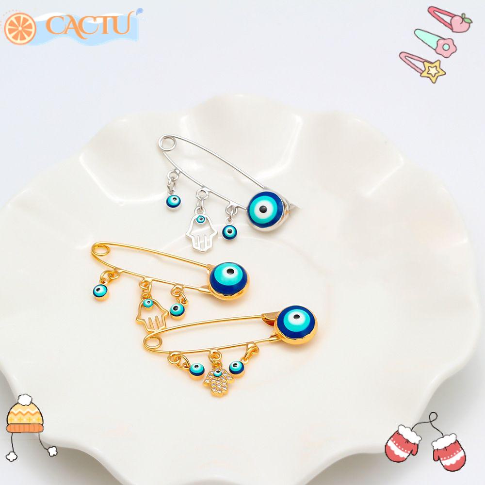 Ghim Cài Áo Hình Đôi Mắt Xanh Bằng Hợp Kim Thời Trang