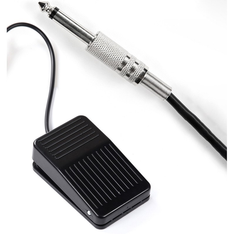 Bàn Đạp Chân Chống Trượt Bằng Nhựa Màu Đen Cho Máy Xăm