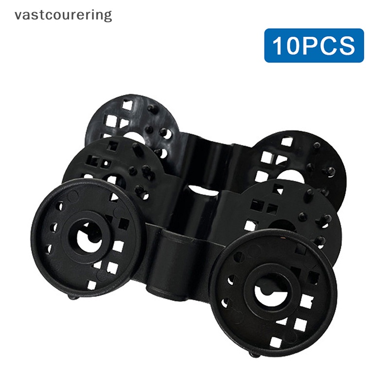 Vast Set 10 Kẹp Bướm Bằng Nhựa PP Cho Nhà Kính / Nhà Kính