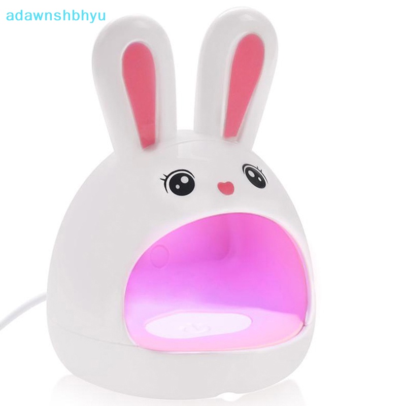 Đèn Hong Khô Móng Tay Bằng Tia UV Sạc Cổng USB Thiết Kế Hình Thỏ Dễ Thương