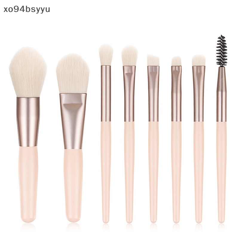 Set 8 Cọ Trang Điểm Xo94Bsyu mini Lông Mềm Tiện Dụng