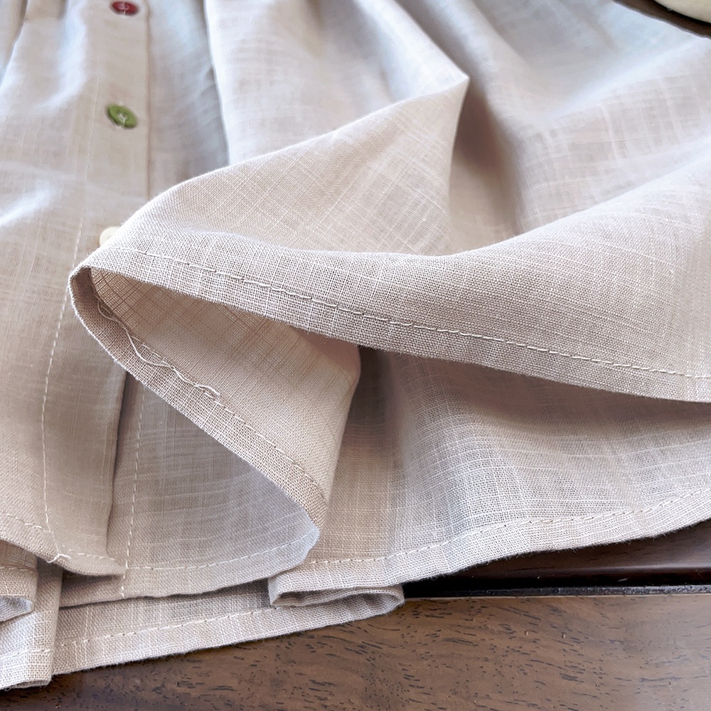 BEAR LEADER Đầm Vải Cotton Không Tay Thời Trang Mùa Hè 2023 Dành Cho Bé Gái 3-7 Tuổi