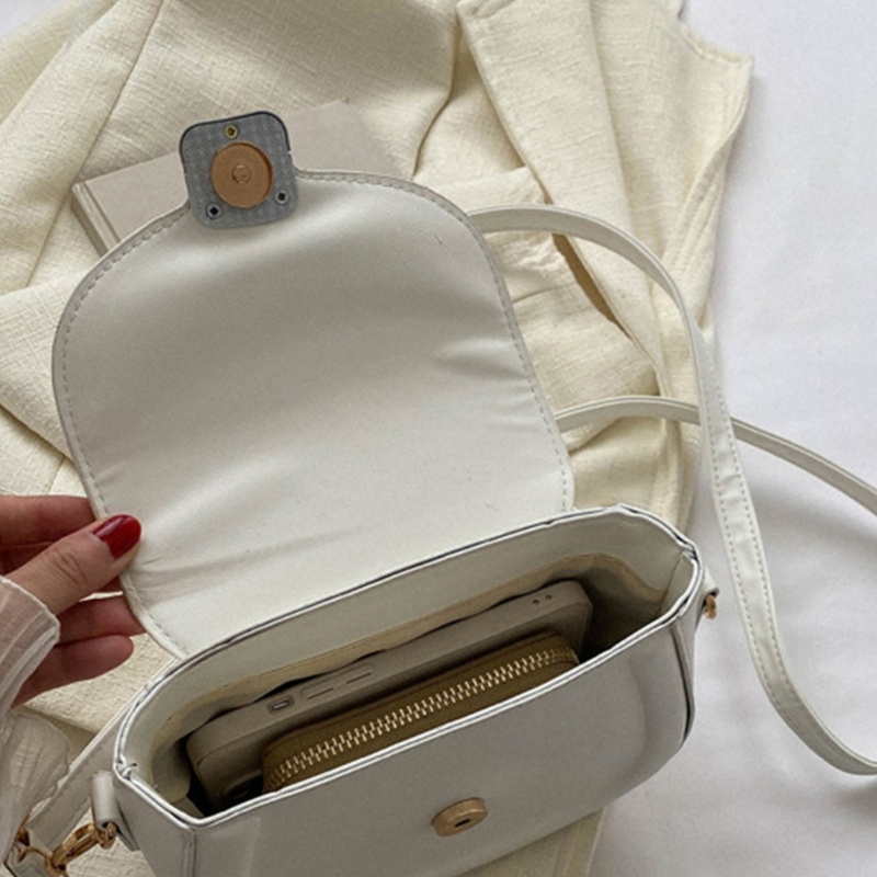 Túi Xách Da PU Màu Trơn Thời Trang Cho Nữ