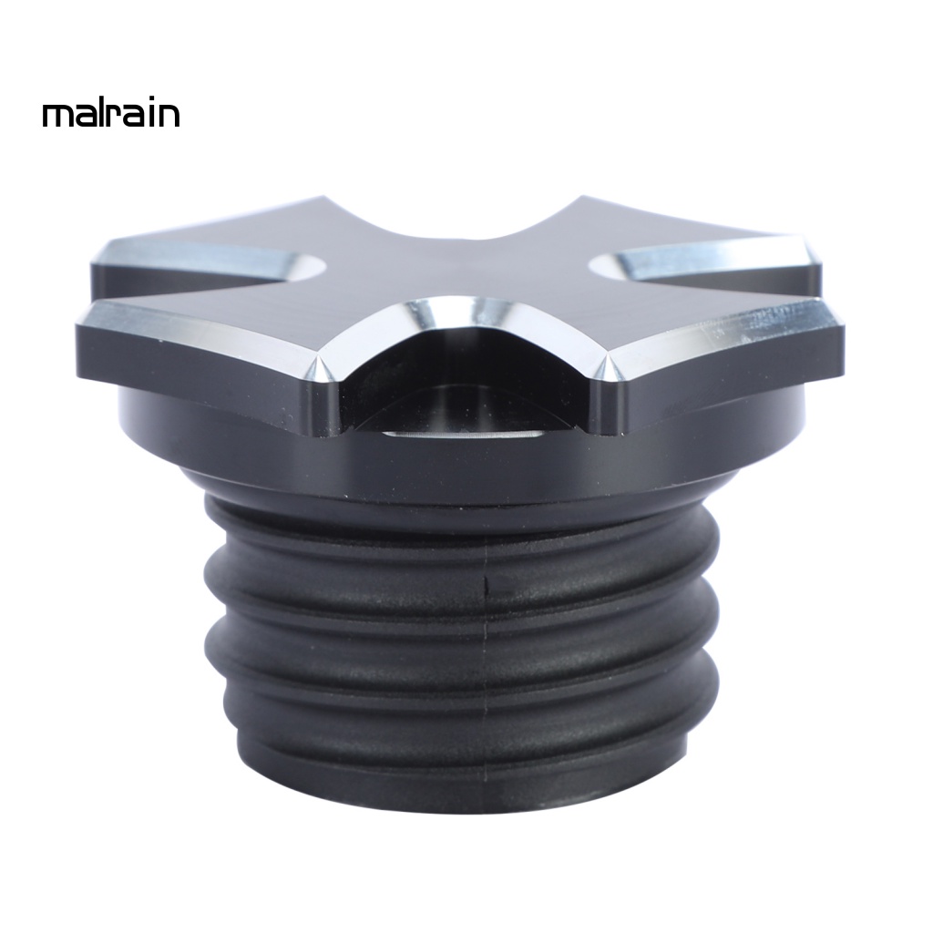 Nắp Bình Xăng Chống Va Chạm Màu Trắng Đen Cho Xe Mô Tô MP12-001 - 0162 XL1200 XL883 X48 V72