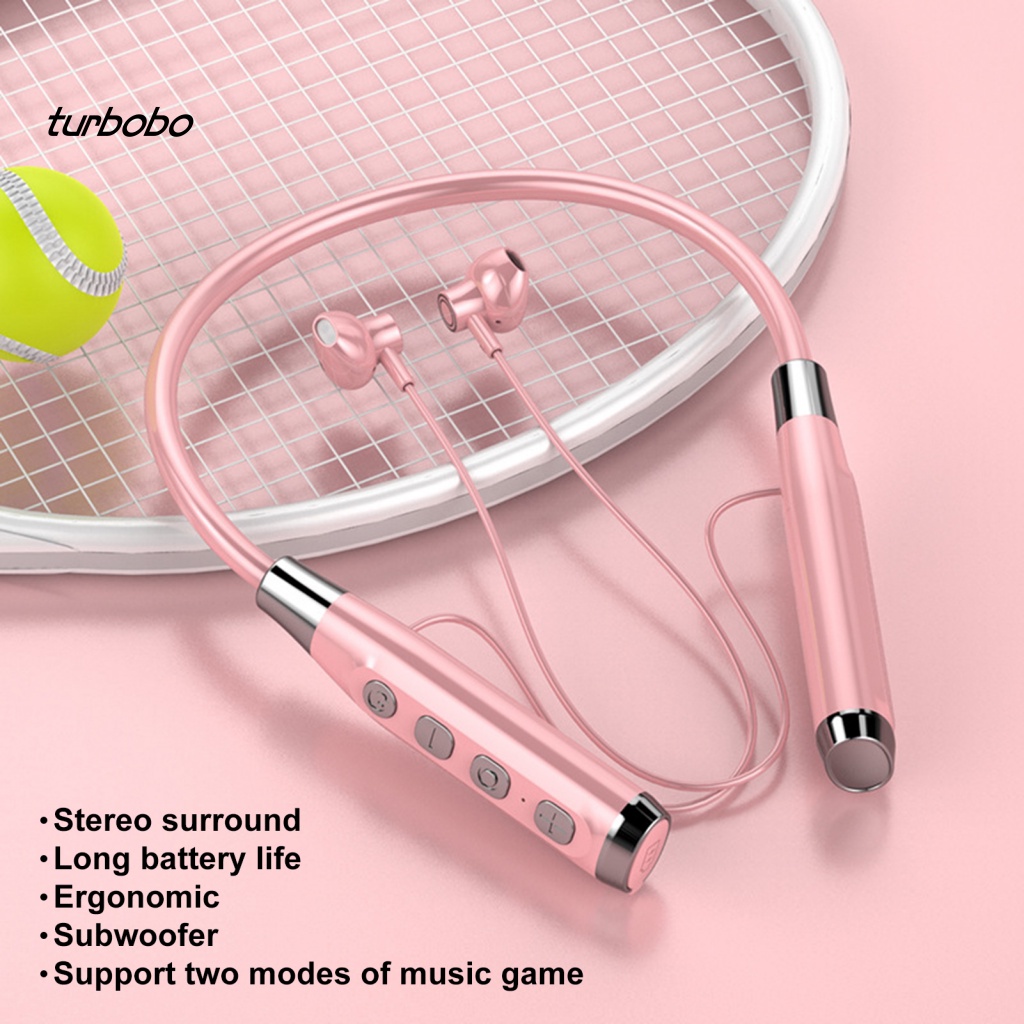 Tai Nghe Treo Cổ Thể Thao Không Dây Âm Thanh Vòm Mega Bass Kết Nối Bluetooth 5.2