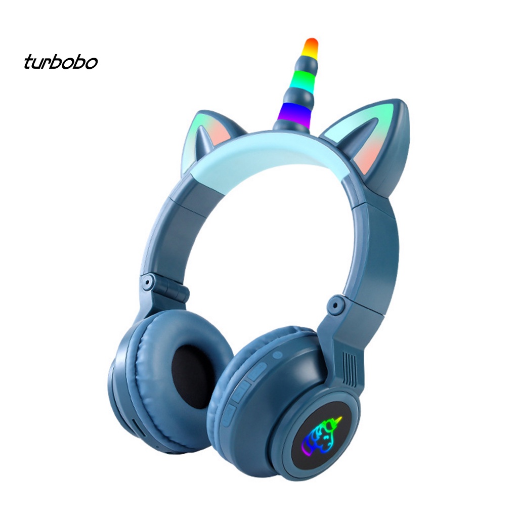 Tai Nghe Không Dây Bluetooth 5.0 Giảm Tiếng Ồn Hình Hoạt Hình Có Thể Điều Chỉnh Âm Lượng