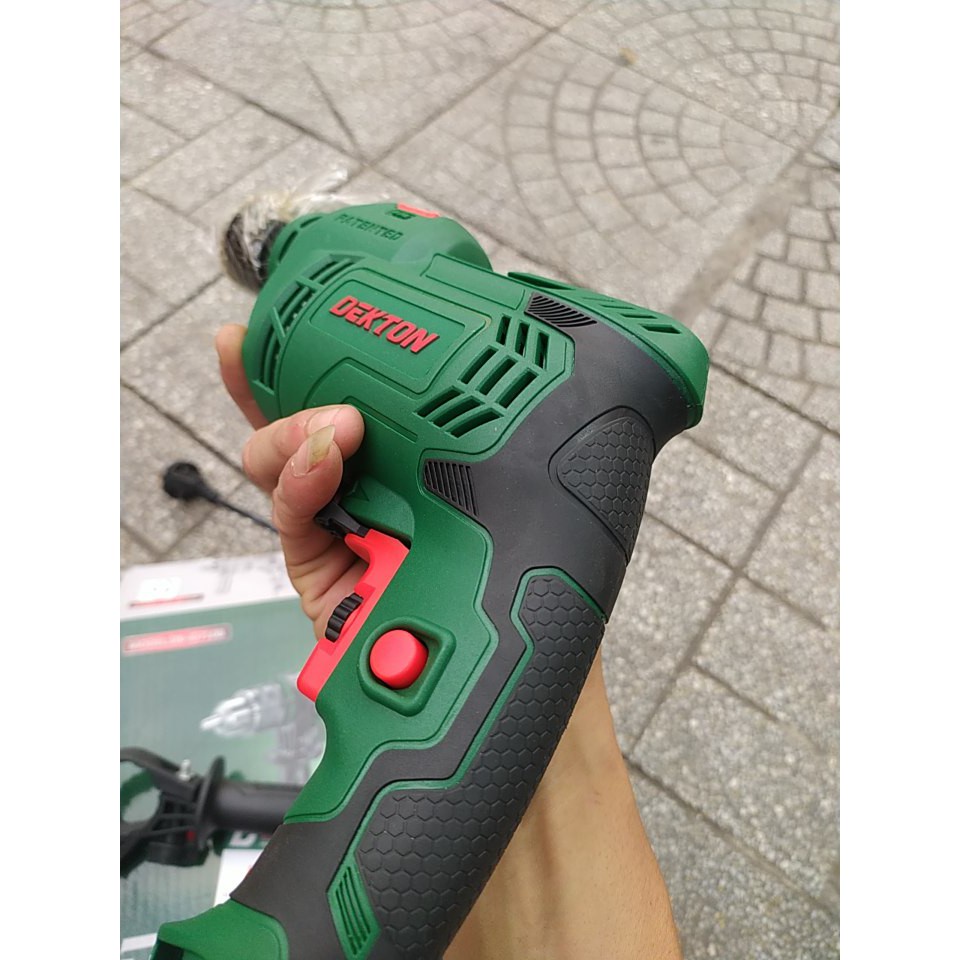 TÓP BÁN CHẠY Máy Khoan Đầu Kẹp 13Ly Có Búa / Dekton DK-ID710B HTP ĐIỆN MÁY