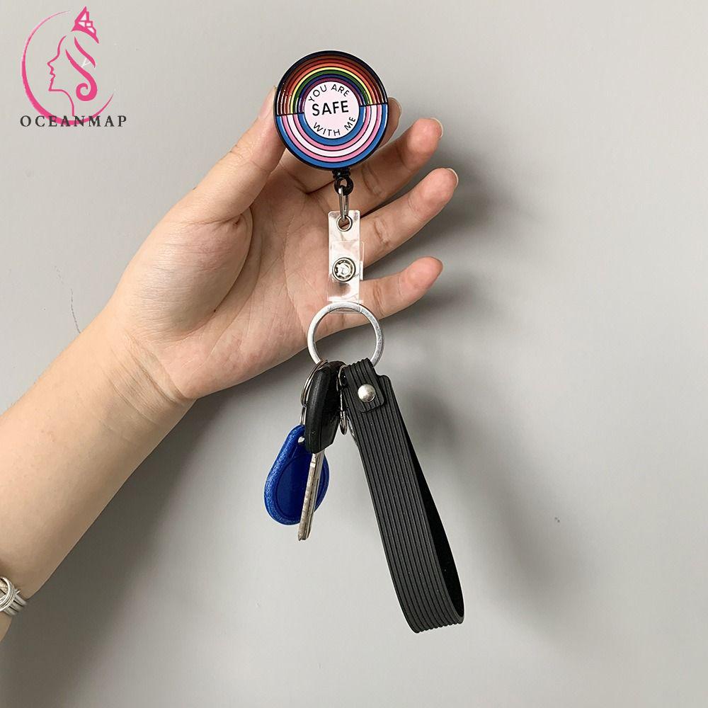 OCEANMAP Ghim Cài Áo Hình Lá Cờ Cầu Vồng LGBT Bằng Hợp Kim Tinh Tế Cá Tính Làm Quà Tặng Cho Bạn Nữ An Toàn Vớ