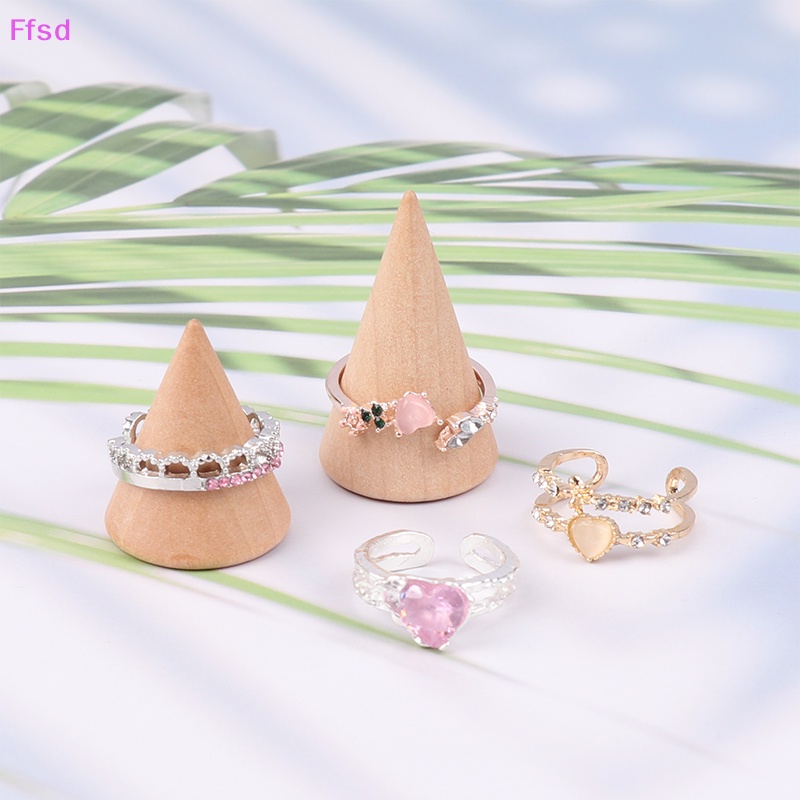 {Ffsd} Nhẫn Hở Hình Học Trái Tim Vintage Thời Trang Phong Cách Punk Gothic Trang Sức Tiệc Cưới Cho Nữ