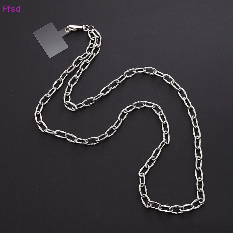 {Ffsd} Dây Đeo Túi Xách Đeo Vai / Điện Thoại Dạng Xích Kim Loại Màu Vàng / Bạc Chống Thất Lạc