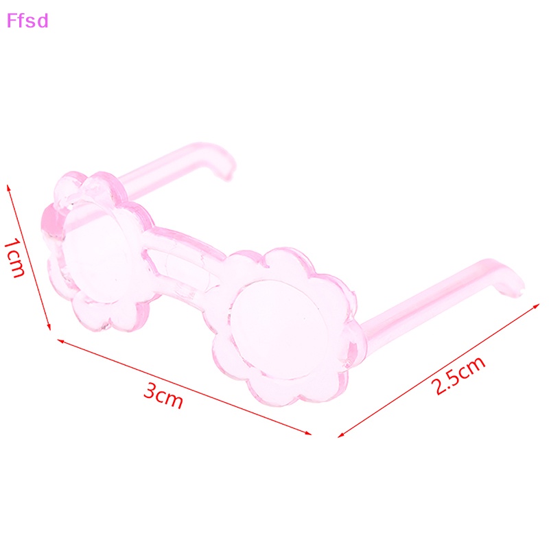 20 Kính Mát Hình Hoa Thời Trang Cho Búp Bê 16cm