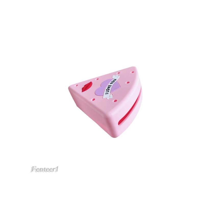 [Fenteer1] Giá Đỡ Mút Trang Điểm Hình Tam Giác Bằng Silicone Chống Bụi