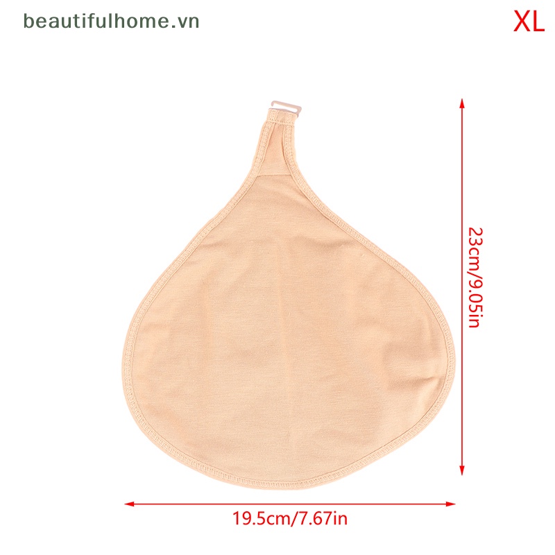 [beautifulhome] Móc Cài Áo Ngực Giả Hình Tam Giác Bằng Cotton Bảo Vệ Ngực Nhỏ Gọn [beauty]