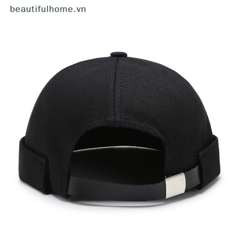 [beautifulhome] Mũ Beanie Không Vành Điều Chỉnh Được Phong Cách Hip Hop Cổ Điển Cho Nam Và Nữ [beauty]