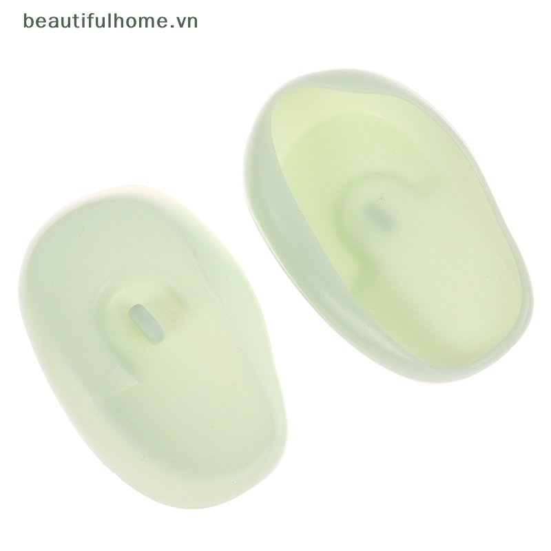 Bộ 2 Vỏ Bọc Bảo Vệ Tai Khi Nhuộm Tóc Bằng Silicone