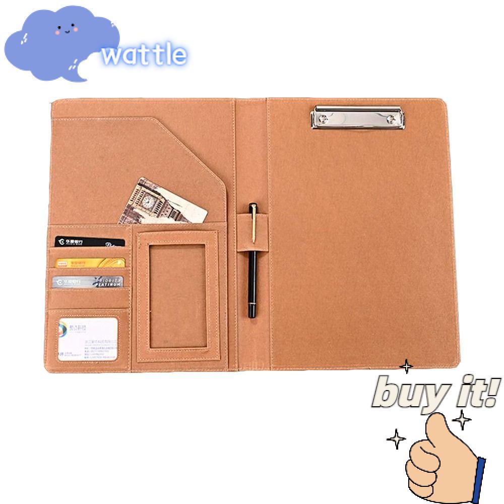 Giá Đỡ Tài Liệu Giấy Tờ Bằng Da Có Thể Nạp Đầy Tiện Lợi