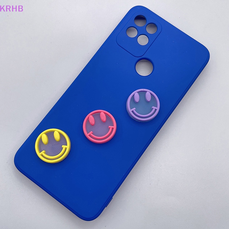 Bộ 5 Miếng Dán Trang Trí Hình Mặt Cười Mini Bằng PVC Phát Quang Độc Đáo Mới