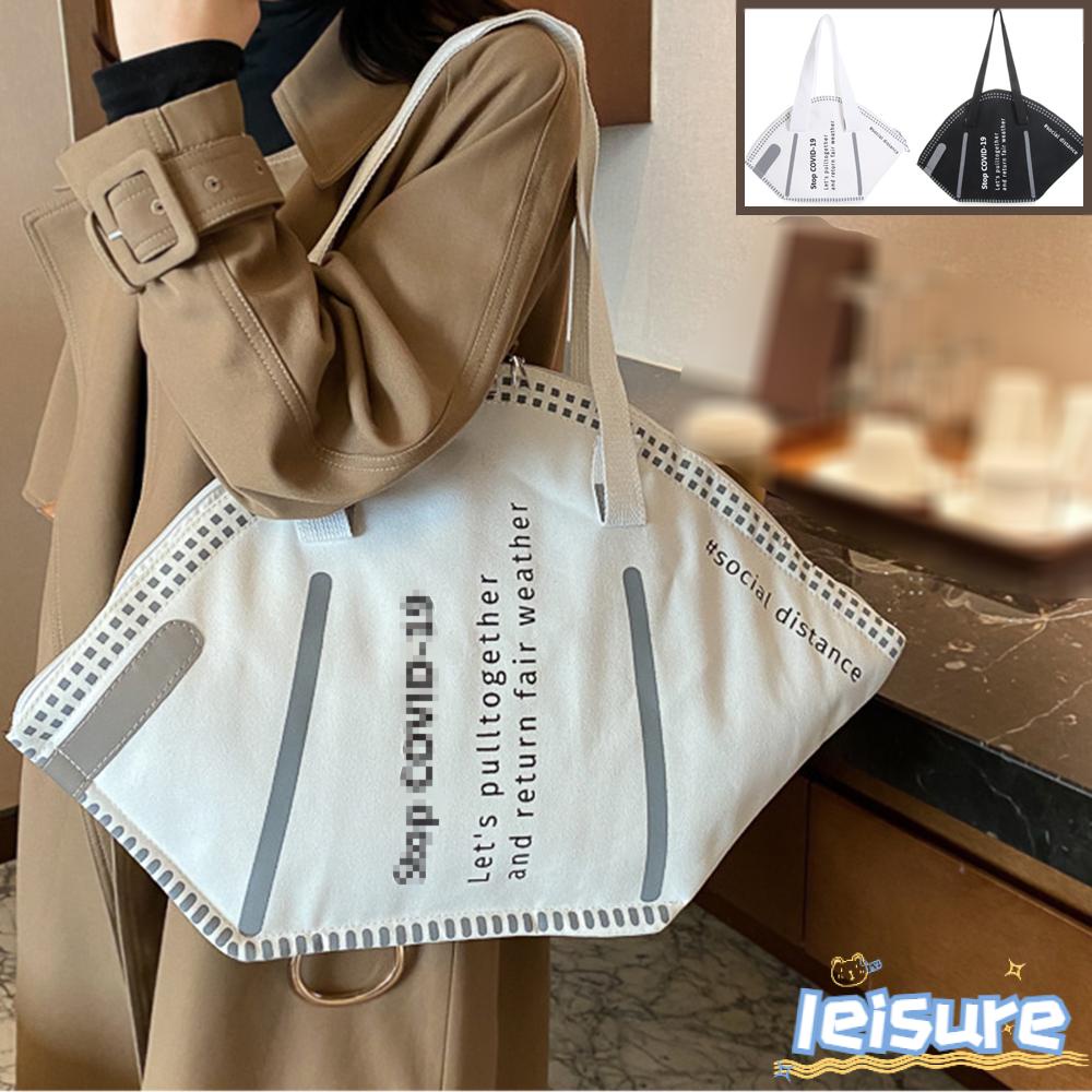 Túi Xách Canvas Dây Đeo Xích Thời Trang Cho Nữ