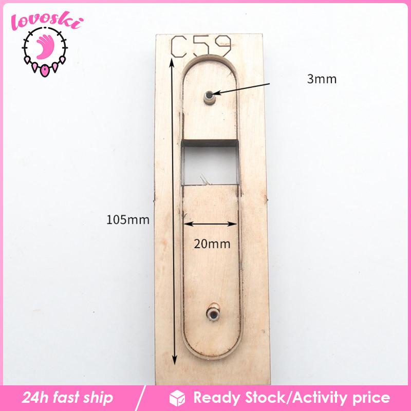 Dụng Cụ Cắt Vải Da Thủ Công Bằng Gỗ