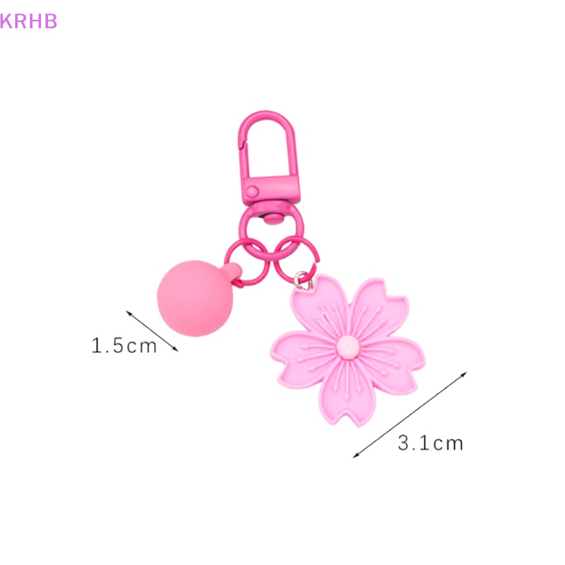 Móc Khóa Quả Cầu Sơn Hoạt Hình Nhiều Màu Sắc Dễ Thương Dùng Trang Trí Túi Đựng Tai Nghe / Quà Tặng Mới