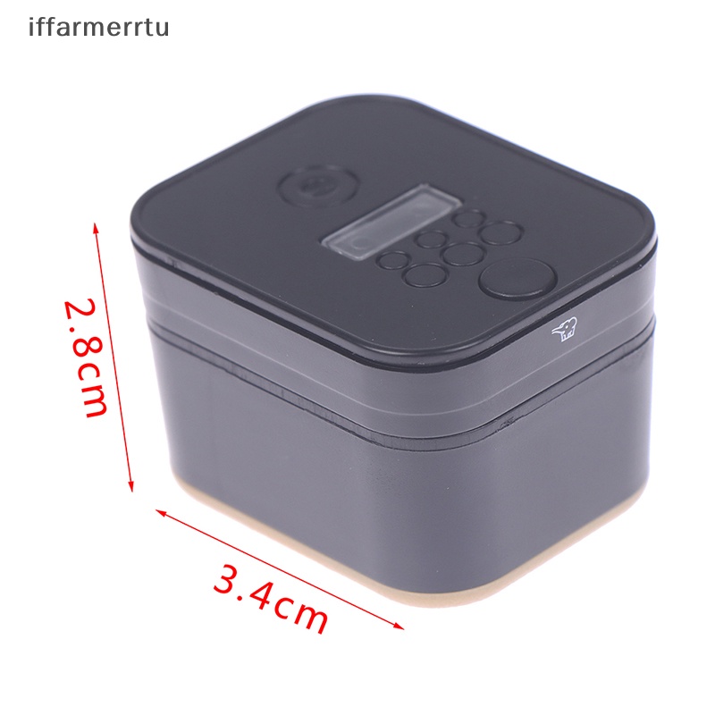 Mô Hình Nồi Cơm Điện Nấu Ăn Mini Tỉ Lệ 1: 12 Trang Trí Nhà Búp Bê