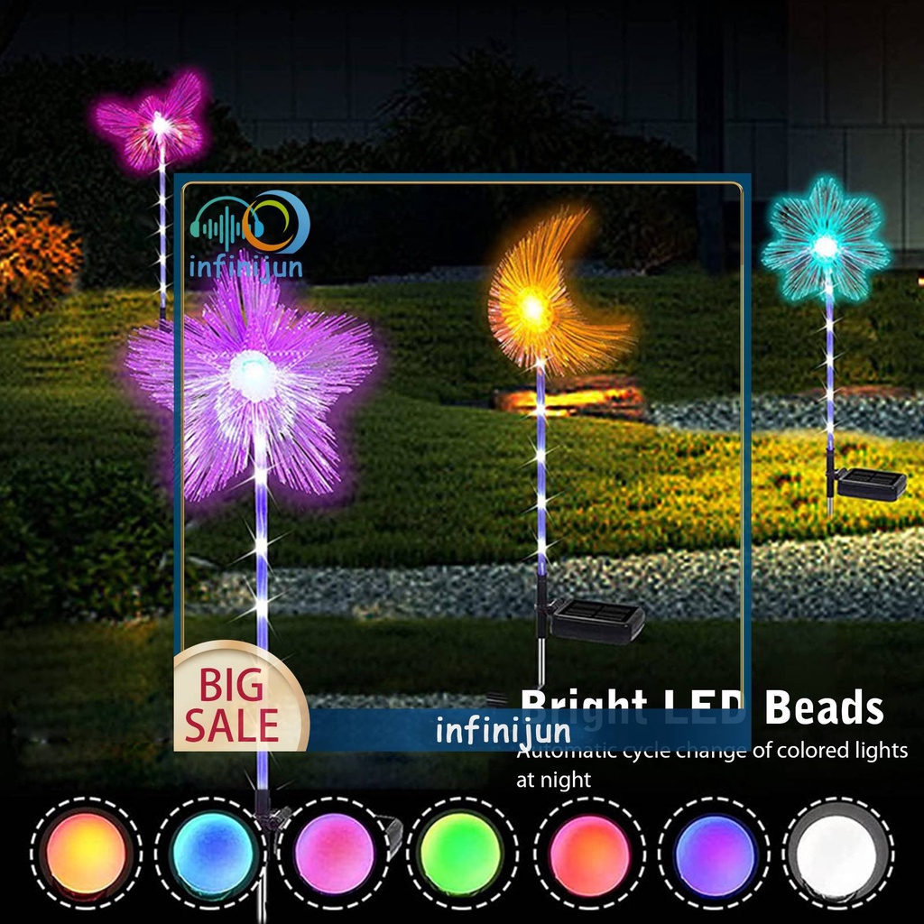 2 / 4 Đèn Sợi Quang 600mAh IP65 Trang Trí Sân Vườn