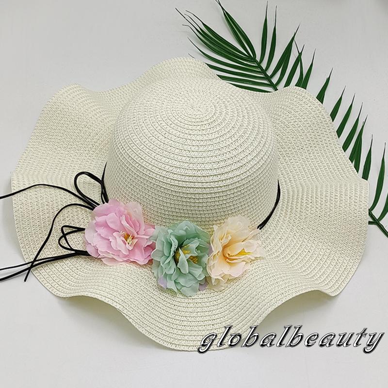 Mũ Vành Tròn Chống Nắng Thoáng Khí Có Thể Gấp Gọn Cho Nữ