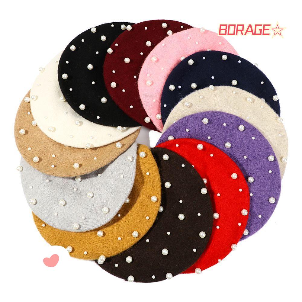 Mũ Beret Họa Sĩ Thanh Lịch Có Thể Điều Chỉnh Kích Cỡ Cho Nữ