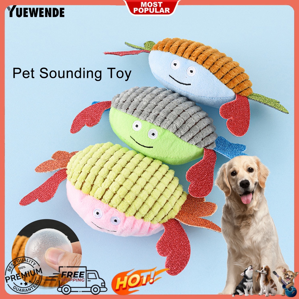 Đồ Chơi Nhồi Bông Hình Cua Chống Cắn Cho Thú Cưng