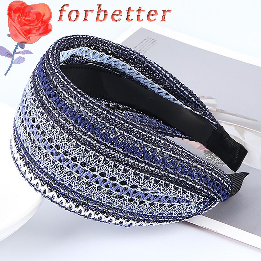 Băng đô cài tóc rửa mặt Bản Rộng Phong Cách Bohemia Hàn Quốc Cho Nữ