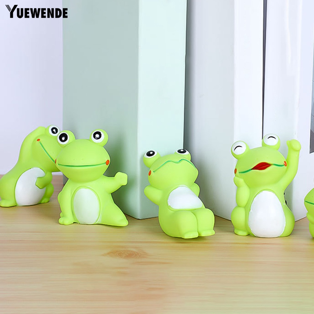 Bộ 4 Đồ Chơi Mềm Mại Hình Chú Ếch Vui Nhộn Chống Cắn Cho Thú Cưng
