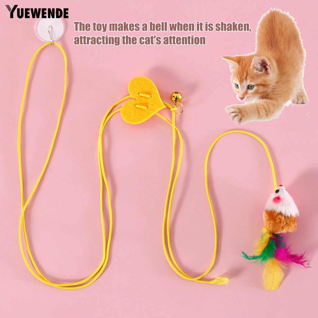 Đồ Chơi Nhồi Bông Hình Chuột / Dâu Tây Treo Cửa 200cm Cho Mèo Cưng