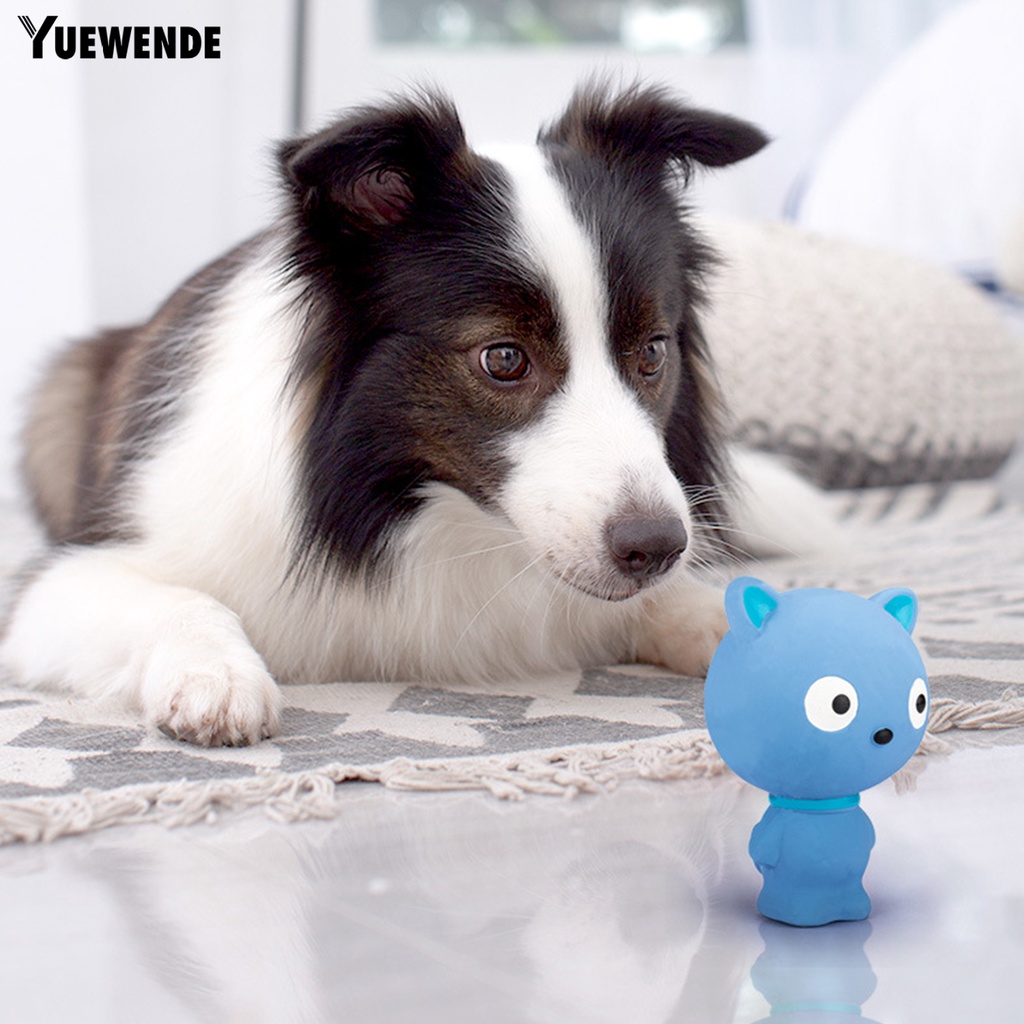 Yq.e Đồ Chơi Nhai Gặm Chống Cắn Hình Yêu Tinh Bằng Cao Su Mềm Kích Thước Nhỏ Vừa Và Vừa Lớn Cho Thú Cưng