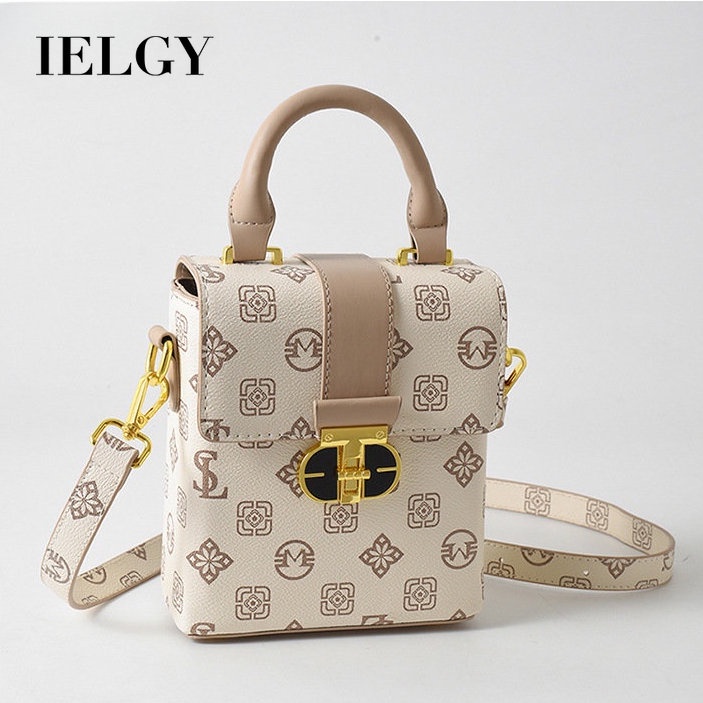 Túi Đựng Điện Thoại Di Động Hình Vuông Đeo Chéo Vai In Họa Tiết Thời Trang Dễ Phối Đồ Cho Nữ