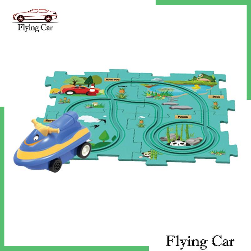 Set 2 Đồ Chơi Đường Ray Xếp Hình Dành Cho Trẻ Mẫu Giáo