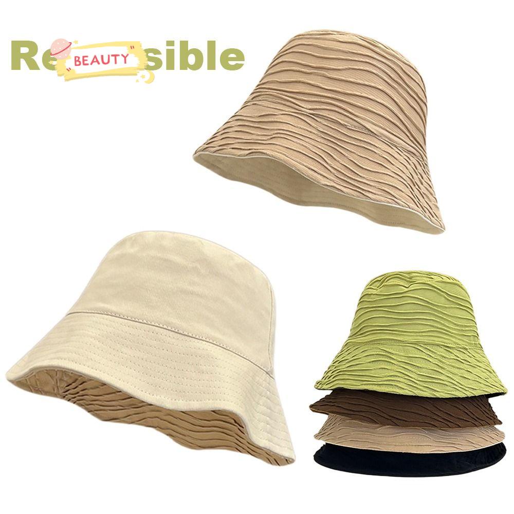 Mũ Bucket Hai Mặt Cỡ Lớn Phù Hợp Cho Mùa Hè