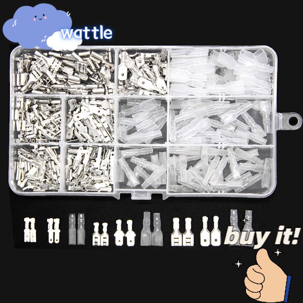 Bộ 360 Đầu Nối Male Và Female 2.8 / 4.8 / 6.3mm Cho Loa Xe Hơi