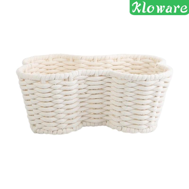 Giỏ Đan Thủ Công Đựng Đồ Để Bàn / Tủ / Phòng Ngủ Hiện Đại