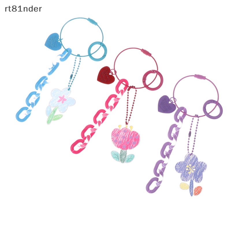 Rt Móc Khóa Xe Hơi Hình Hoa Tulip Ngọt Ngào Sáng Tạo Và Thực Tế Cho Túi Xách n