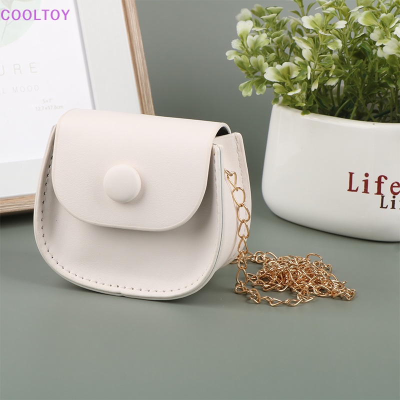Cooltoy Túi Xách Đeo Vai Mini 10 * 9cm Đựng Tiền Xu Trang Trí Nhà Búp Bê