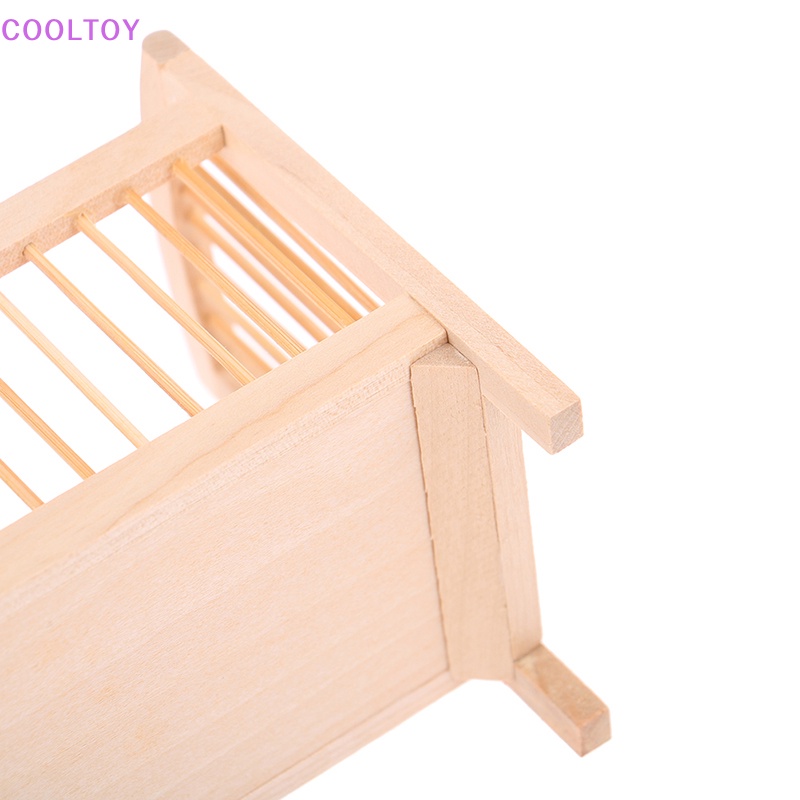 1 Mô Hình Nôi Em Bé Trang Trí Nhà Búp Bê Tỉ Lệ 1: 12