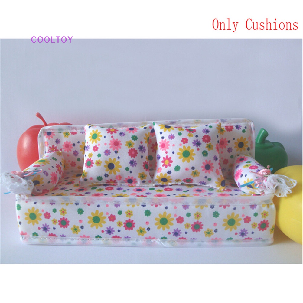 Cooltoy Set 3 Thú Nhồi Bông Đồ Chơi Nội Thất Cho Búp Bê