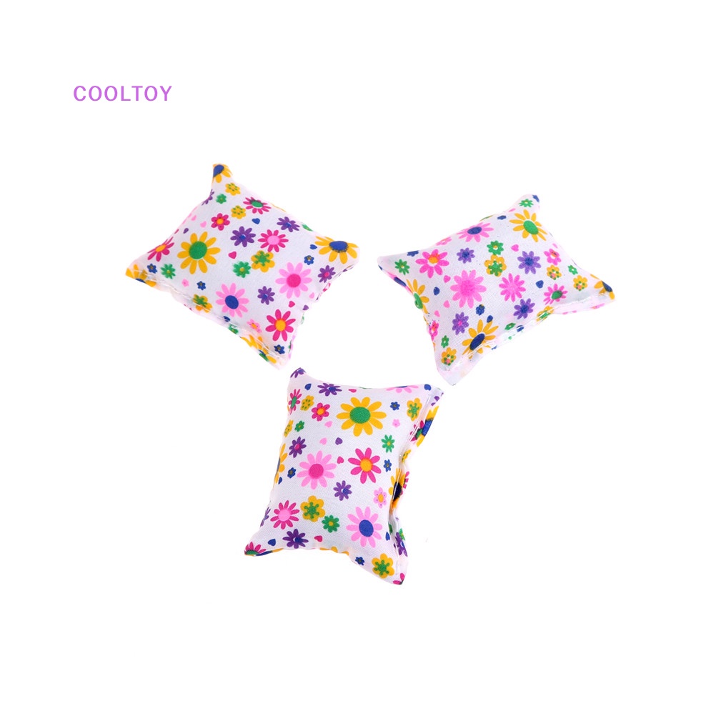 Cooltoy Set 3 Thú Nhồi Bông Đồ Chơi Nội Thất Cho Búp Bê