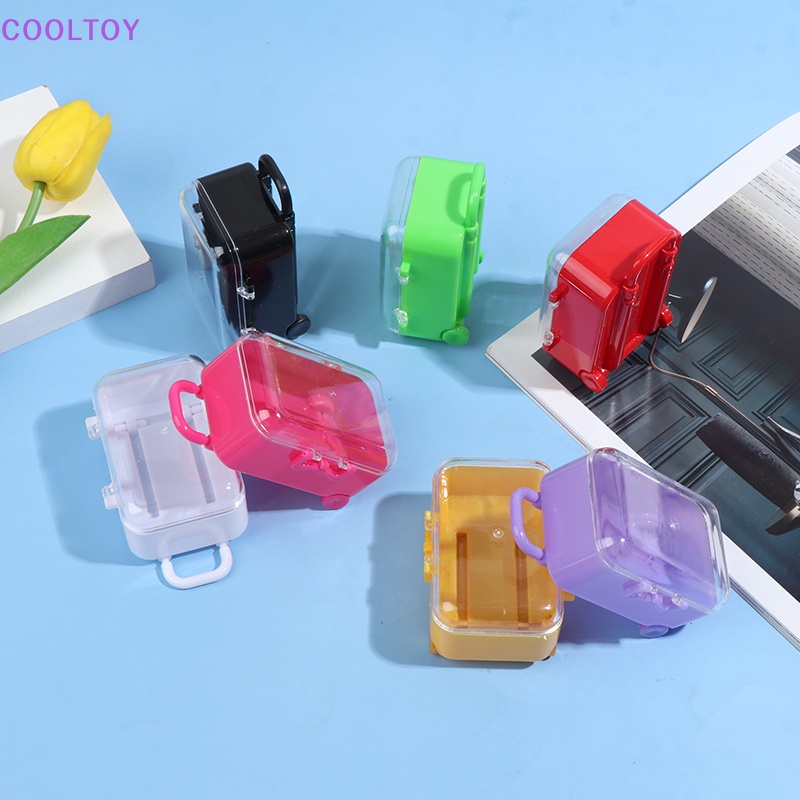Cooltoy Va Li Kéo Mini Bằng Nhựa Trang Trí Nội Thất Nhà Búp Bê Bán Chạy