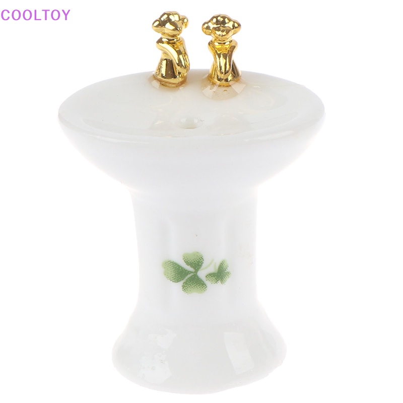 Bộ 3 Mô Hình Bồn Tắm Bằng Sứ Tỉ Lệ 1: 24 Dùng Trang Trí Nhà Búp Bê