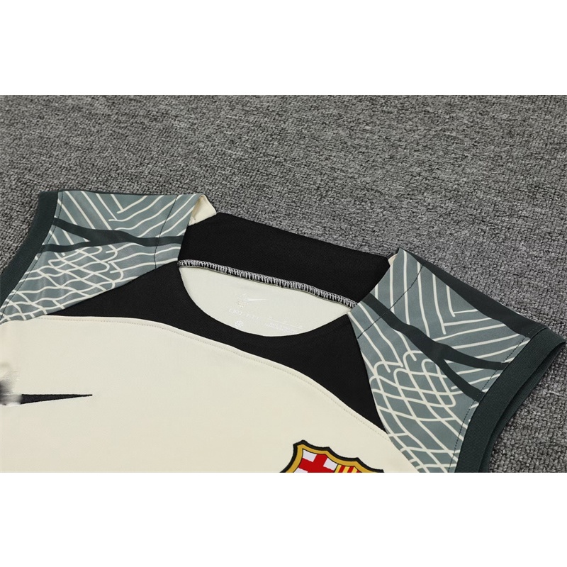 Áo Thun Ba Lỗ Thể Thao Đá Banh Barcelona Plus Size Thời Trang Nam 01