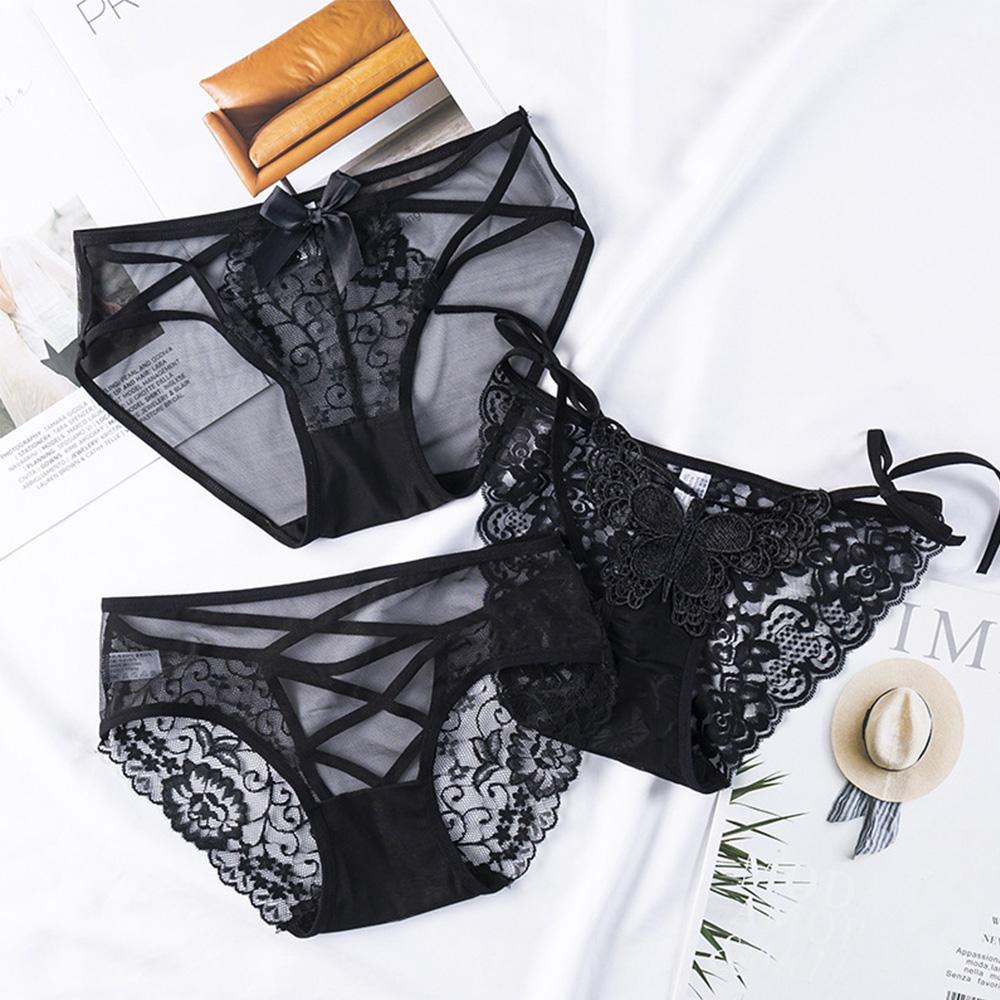 Quần lót ren nhìn thấu không đường may gợi cảm cho nữ