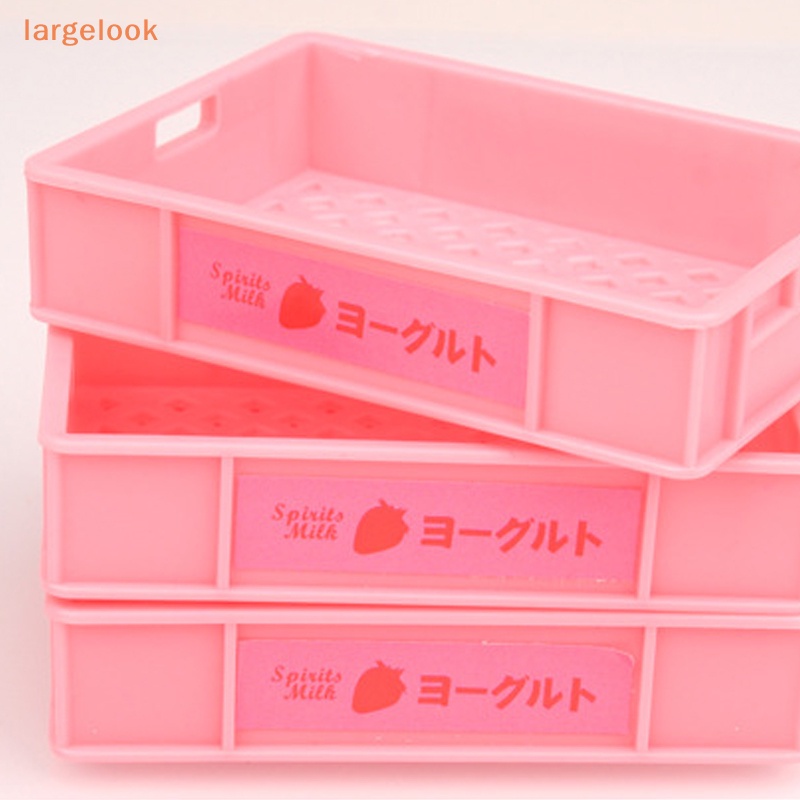 Mô Hình Giỏ Bánh Mì / Sữa Mini Để Bàn Trang Trí Nhà Búp Bê