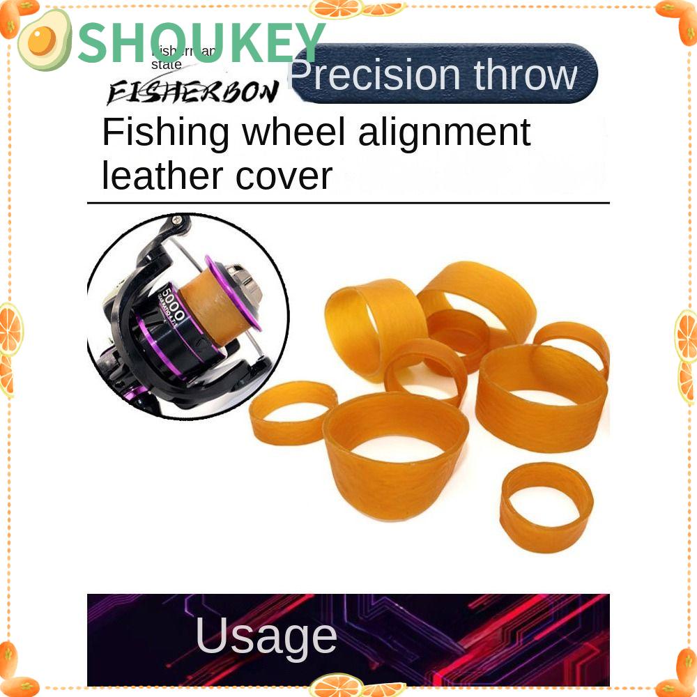 Dây Đai Co Giãn Bảo Vệ Chống Mài Mòn Cho Cần Câu Cá SHOUKEY Giá Đỡ